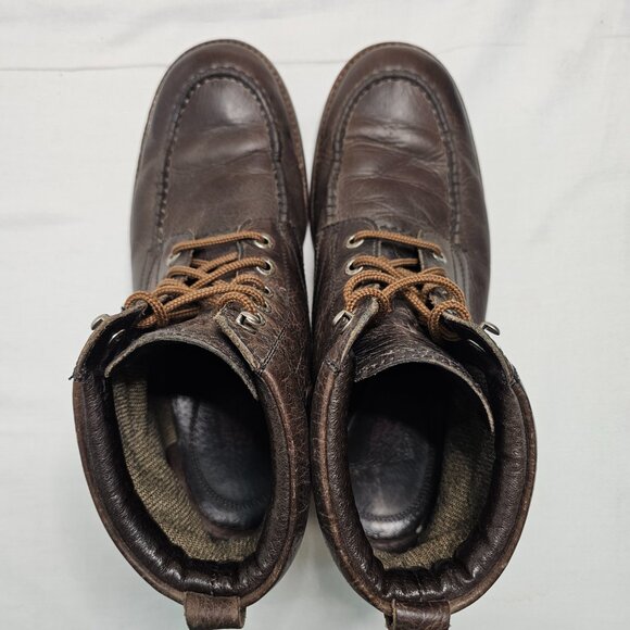 Wolverine 1883 Brown Leather Moc Toe Chukka Boots Shoes W05195 Men's Size 7.5M - Picture 5 of 12